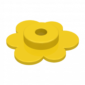 Рослина Lego Квітка Small 3742 4599537 Yellow 20шт Б/У - Retromagaz