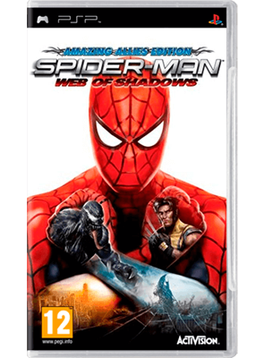 Гра Sony PlayStation Portable Spider-Man: Web of Shadows. Amazing Allies Edition Англійська Версія Б/У