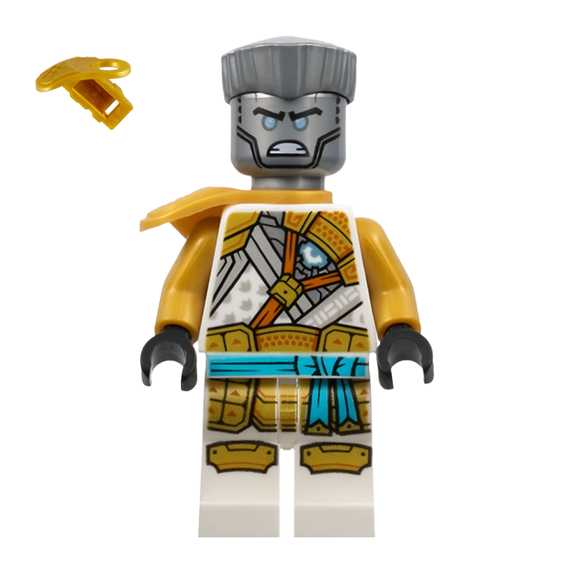 Фигурка Lego Ninja Zane Golden Ninja Crystalized Hair Ninjago njo0806 Б/У - Retromagaz