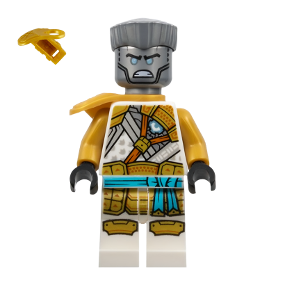 Фігурка Lego Ninja Zane Golden Ninja Crystalized Hair Ninjago njo806 Б/У - Retromagaz