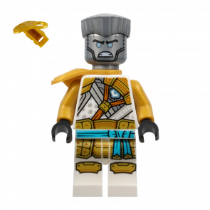 Фігурка Lego Ninja Zane Golden Ninja Crystalized Hair Ninjago njo806 Б/У - Retromagaz