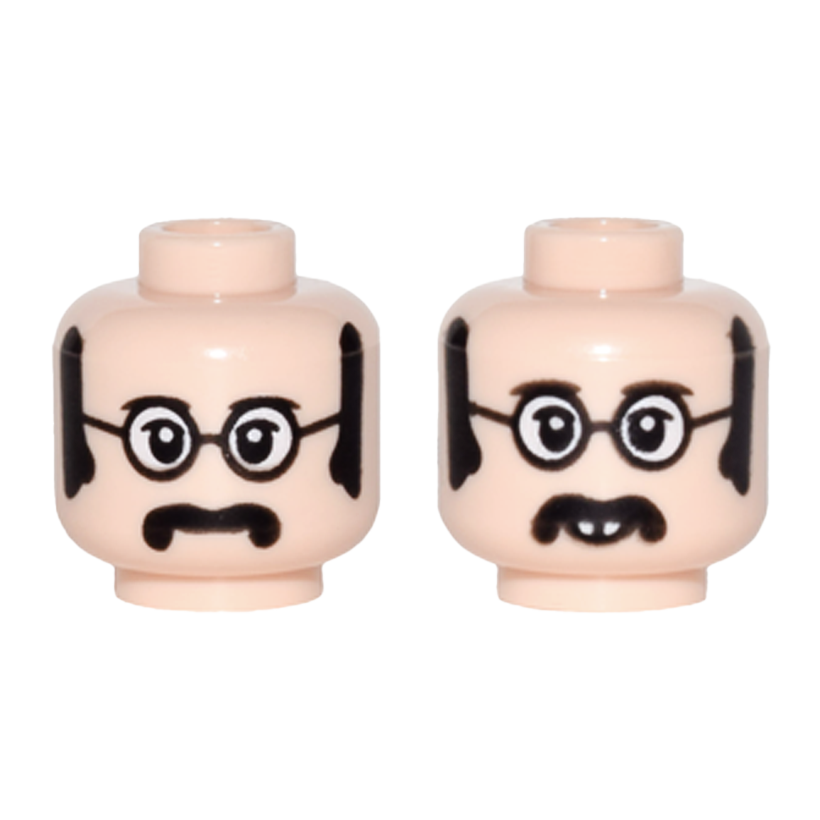 Голова Lego Beatles Dual Sided Black Glasses John Lennon Music 3626pb1682 idea025 6175342 Light Nougat Новий - Retromagaz