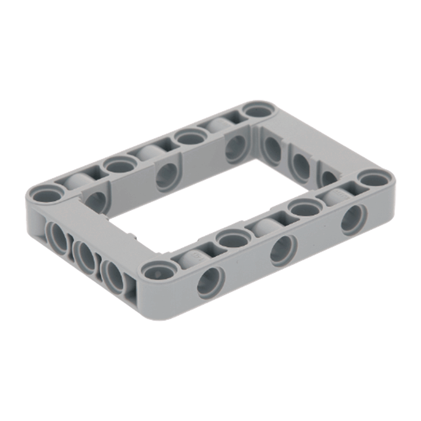 Technic Lego Балка Товста Рамка 5 x 7 64179 4539880 Light Bluish Grey Б/У - Retromagaz