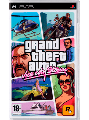 Игра Sony PlayStation Portable Grand Theft Auto: Vice City Stories Английская Версия + Коробка Б/У Хороший