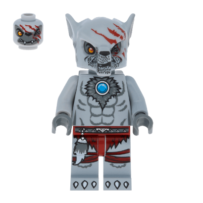 Фігурка Lego Winzar Legends of Chima Wolf Tribe loc009 Б/У - Retromagaz
