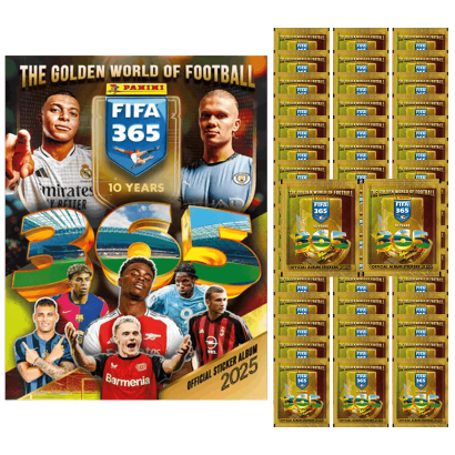 Набор Альбом + Наклейки 50шт FIFA 365 2025 PANINI - Retromagaz