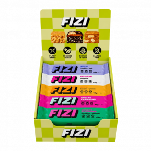 Протеїновий Батончик Fizi Асорті Variety Box 10 Батончиків 450g - Retromagaz