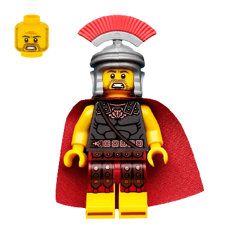 Фігурка Lego Series 10 Roman Commander Collectible Minifigures col10-3 col147 Б/У - Retromagaz