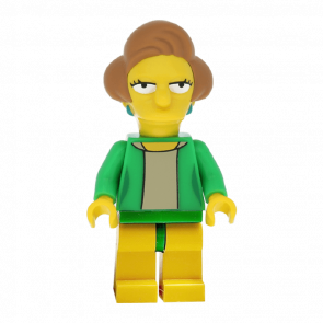Фигурка Lego Cartoons Simpsons Edna Krabappel sim040 2 Б/У Отличное