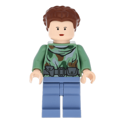 Фигурка Lego Повстанец Princess Leia Endor Outfit Star Wars sw0235 1 Б/У - Retromagaz