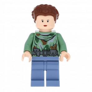 Фігурка Lego Повстанець Princess Leia Endor Outfit Star Wars sw0235 1 Б/У - Retromagaz