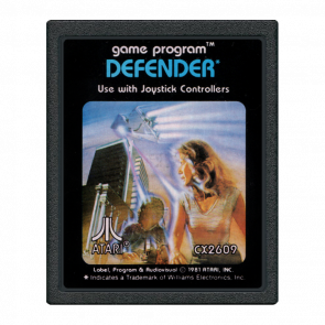 Гра Atari 2600 Defender Black Б/У - Retromagaz