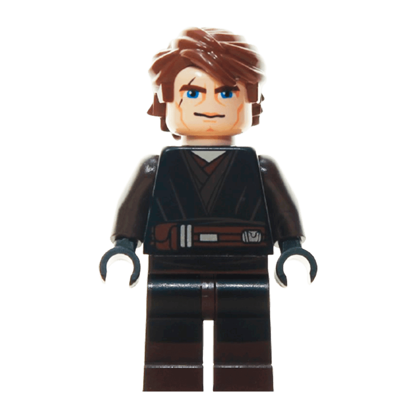 Фигурка Lego Star Wars Джедай Anakin Skywalker Dark Brown Legs sw0542 1 Б/У Нормальный - Retromagaz