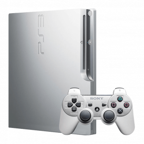 Консоль Sony PlayStation 3 Slim 500GB Silver Б/У Хороший - Retromagaz