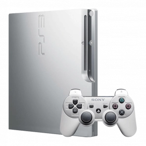 Консоль Sony PlayStation 3 Slim 500GB Silver Б/У Хороший