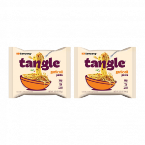 Набор Лапша 2шт Samyang Tangle Garlic Oil Pasta 100g - Retromagaz