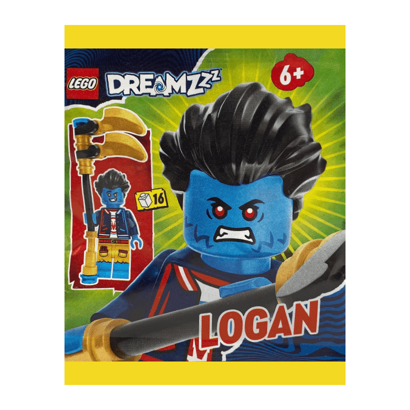 Конструктор Lego Фігурка Logan Paper Bag DREAMZzz 552406 drm057 Новый - Retromagaz