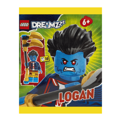 Конструктор Lego Фігурка Logan Paper Bag DREAMZzz 552406 drm057 Новый - Retromagaz