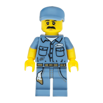 Фигурка Lego Collectible Minifigures Series 15 Janitor col236 1шт Б/У Хороший - Retromagaz