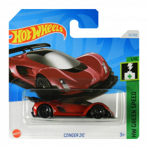 Машинка Базова Hot Wheels Czinger 21C Green Speed 1:64 HTC92 Red