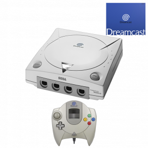 Консоль Sega Dreamcast White + Документація + Коробка Б/У - Retromagaz