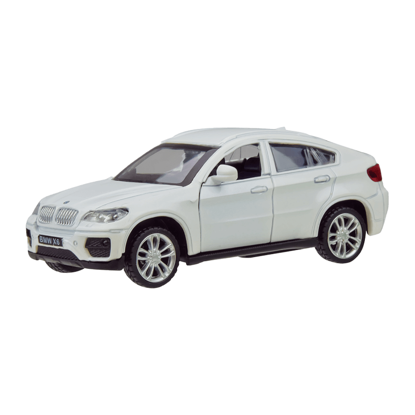 Машинка Автопром BMW X6 1:43 White - Retromagaz