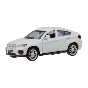 Машинка Автопром BMW X6 1:43 White