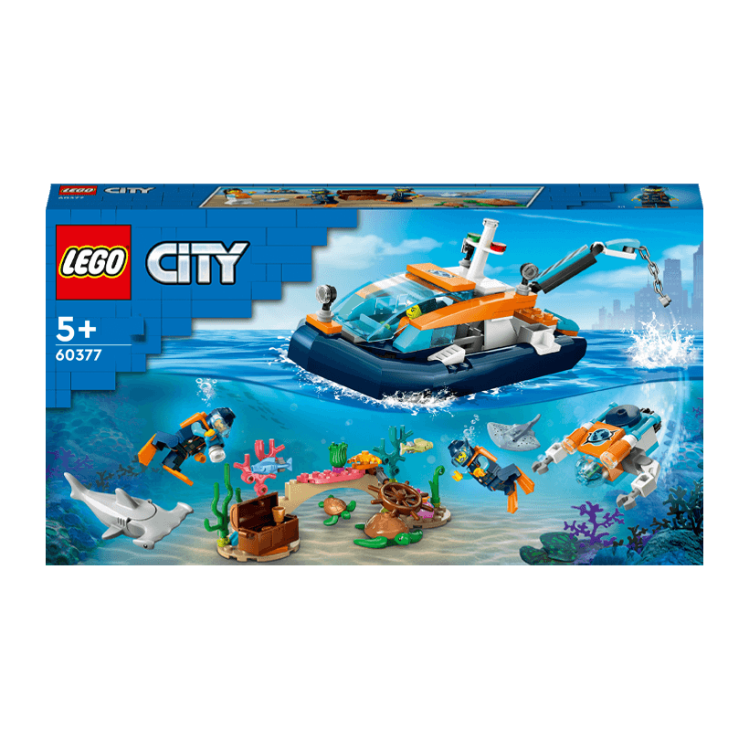Конструктор Lego Исследовательская Подлодка City 60377 Новый - Retromagaz