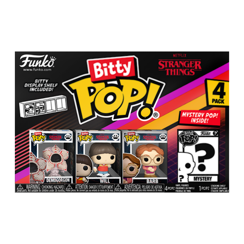 Фигурка FUNKO POP! Bitty Pop! Stranger Things 4 Фигурки Серия 1 Демогоргон 23mm 83661 - Retromagaz