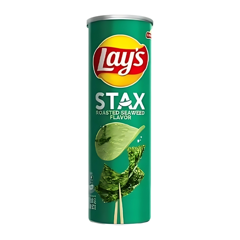 Чипсы Lay's Stax Seaweed Азиатские со Вкусом Нори 90g - Retromagaz