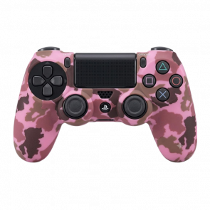 Чохол Силіконовий RMC PlayStation 4 Game Teh X Military 9 Camouflage Pink Новий - Retromagaz