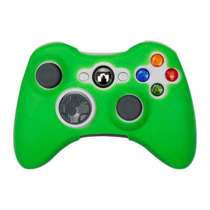 Чехол Силиконовый RMC Xbox 360 Green Новый - Retromagaz