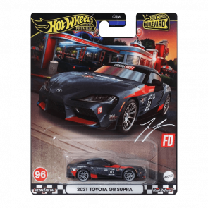 Машинка Premium Hot Wheels 2021 Toyota GR Supra Boulevard 1:64 HRT56 Grey - Retromagaz