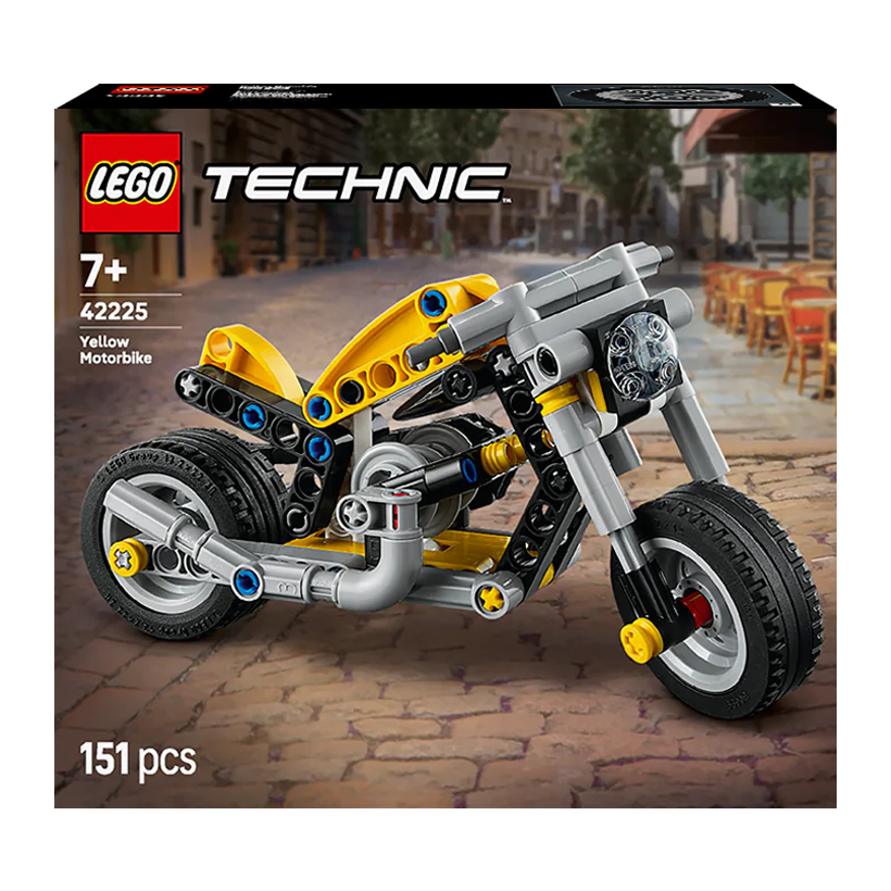 Конструктор Lego Желтый Мотоцикл Technic 42225 Новый - Retromagaz