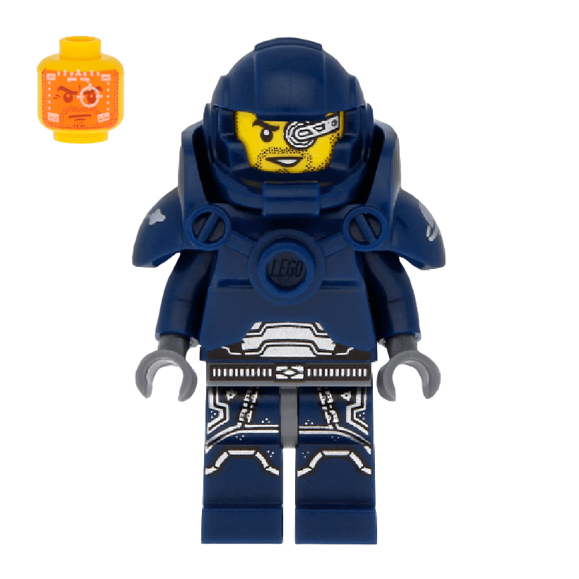 Фігурка Lego Series 7 Galaxy Patrol Collectible Minifigures col07-8 col104 Б/У - Retromagaz
