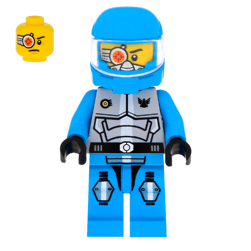 Фігурка Lego Space Galaxy Squad Solomon Blaze gs004 Б/У Нормальний - Retromagaz