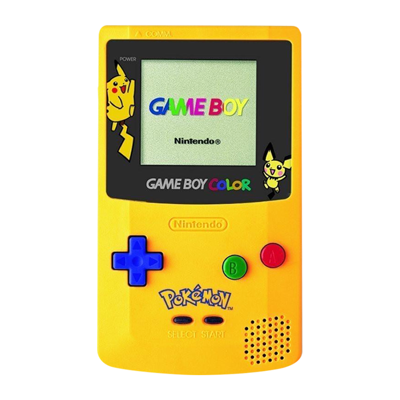 Консоль Nintendo Game Boy Color Pokemon Europe Limited Edition Yellow Blue Б/У - Retromagaz