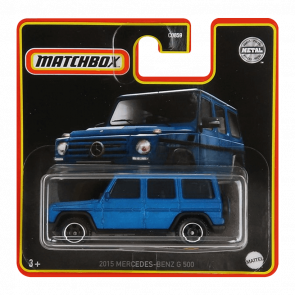 Машинка Большой Город Matchbox '15 Mercedes-Benz G-Class Special Edition 1:64 HJF43 Blue