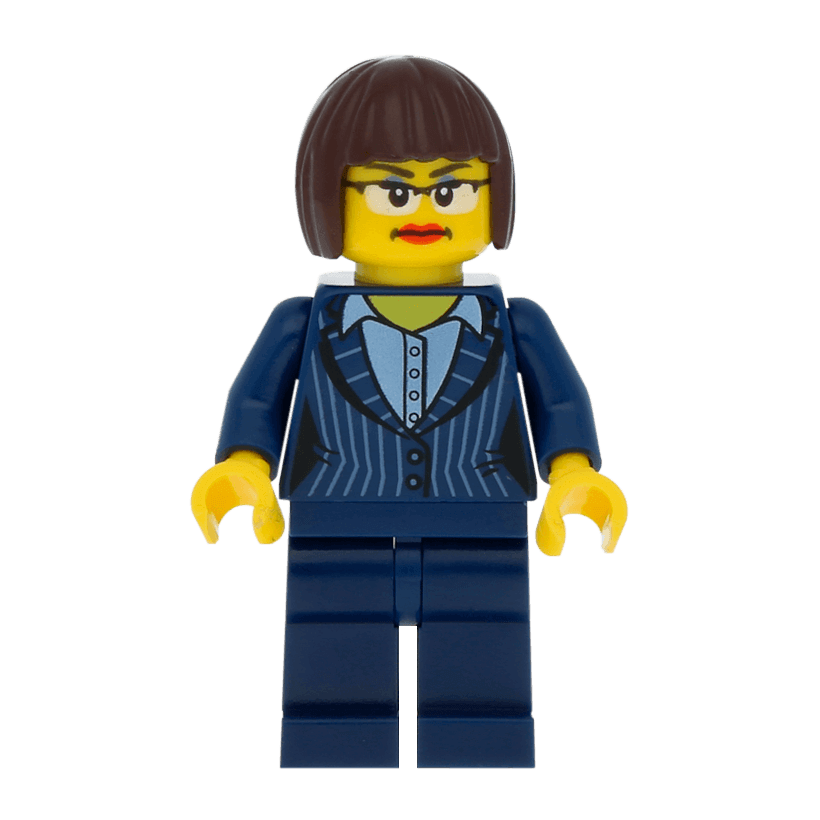 Фигурка Lego The Lego Movie Executive Ellen Cartoons tlm034 Б/У - Retromagaz