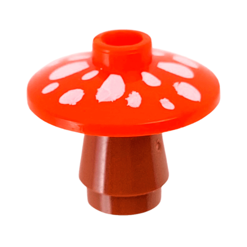 Еда RMC Red 4шт Новый Red Toadstools Mushrooms - Retromagaz