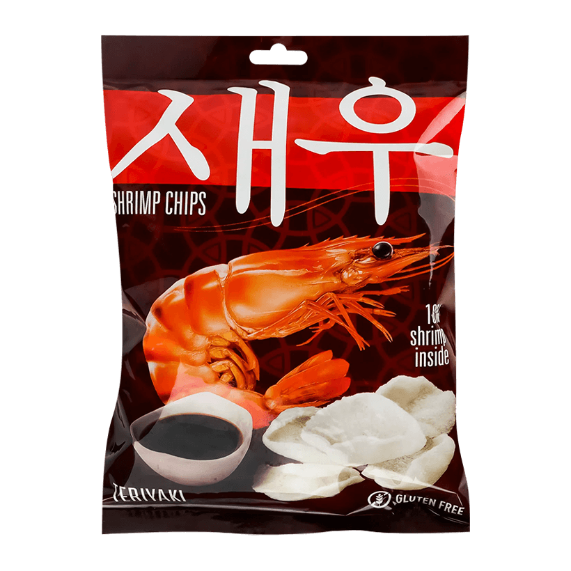 Чипсы Objerky Креветочные со Вкусом Соуса Терияки 50g - Retromagaz