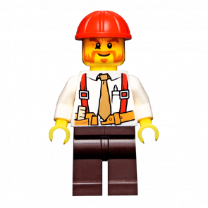 Фігурка Lego City Construction 973pb1250 Foreman cty0529 Б/У Нормальний