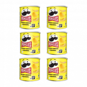 Набір Чипси 6шт Pringles Mini Cheesy Cheese 40g - Retromagaz
