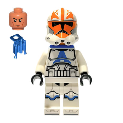 Фігурка Lego Республіка Clone Trooper 501st Legion 332nd Phase 2 Jet Pack Star Wars sw1276 75359 Новий - Retromagaz