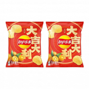 Набір Чипси 2шт Lay's Азійські Citrus Kumquat зі Смаком Цитрусу Кумкват 60g - Retromagaz