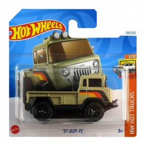 Машинка Базовая Hot Wheels '57 Jeep FC Hot Trucks 1:64 HTC30 Brown