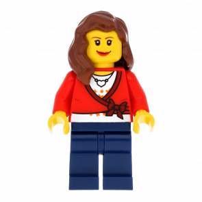Фігурка Lego People 973pb0580 Sweater Cropped with Bow City cty0143 1 Б/У - Retromagaz