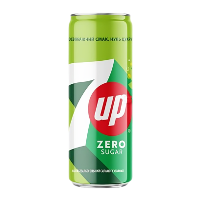Напиток 7UP Zero Sugar 330ml - Retromagaz
