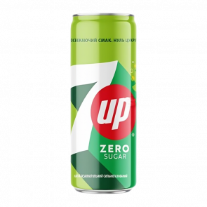 Напиток 7UP Zero Sugar 330ml - Retromagaz