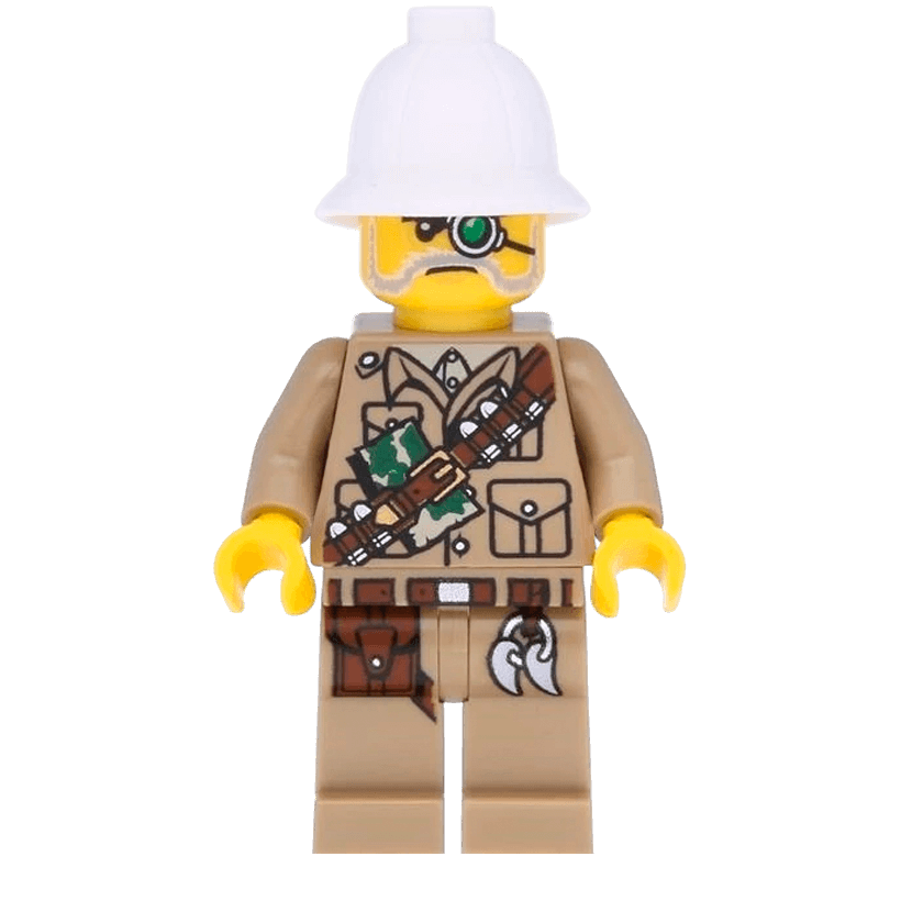 Фігурка Lego Monster Fighters Major Quinton Steele Adventure mof004 1 Б/У - Retromagaz